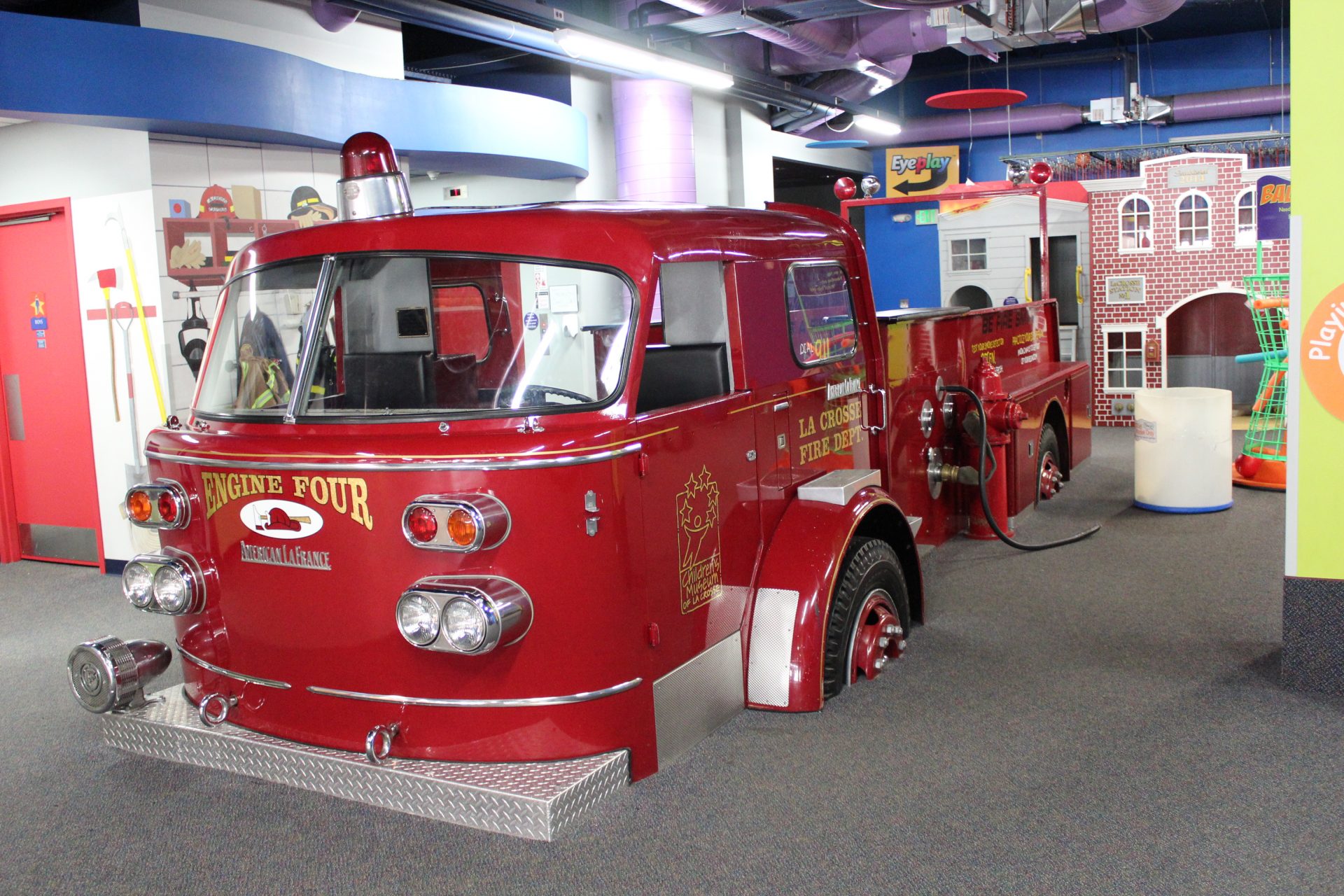 Fire Truck & Fire Station Exhibit